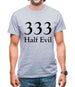 333 Half Evil Mens T-Shirt