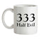 333 Half Evil Ceramic Mug