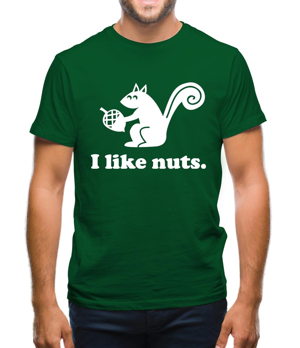 I Like Nuts Mens T-Shirt