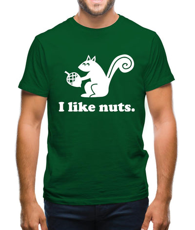 I Like Nuts Mens T-Shirt