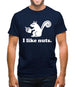 I Like Nuts Mens T-Shirt