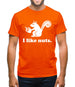 I Like Nuts Mens T-Shirt