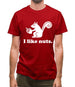 I Like Nuts Mens T-Shirt