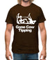 Gone Cow Tipping Mens T-Shirt