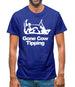 Gone Cow Tipping Mens T-Shirt