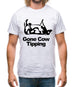 Gone Cow Tipping Mens T-Shirt