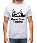 Gone Cow Tipping Mens T-Shirt