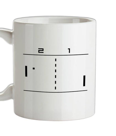 Pong Computer Game Ceramic Mug