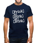 Frick on a Stick with a Brick Mens T-Shirt