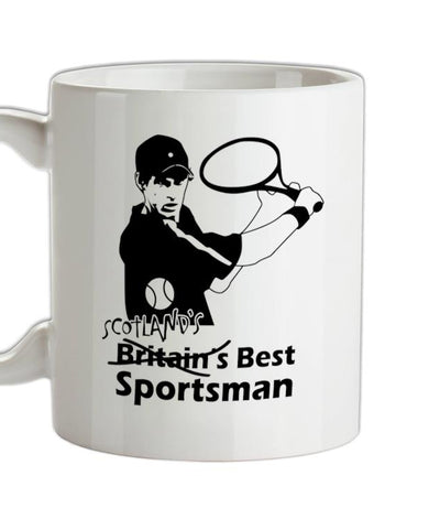 Andy Murray - Scotland's Best Sportsman Ceramic Mug