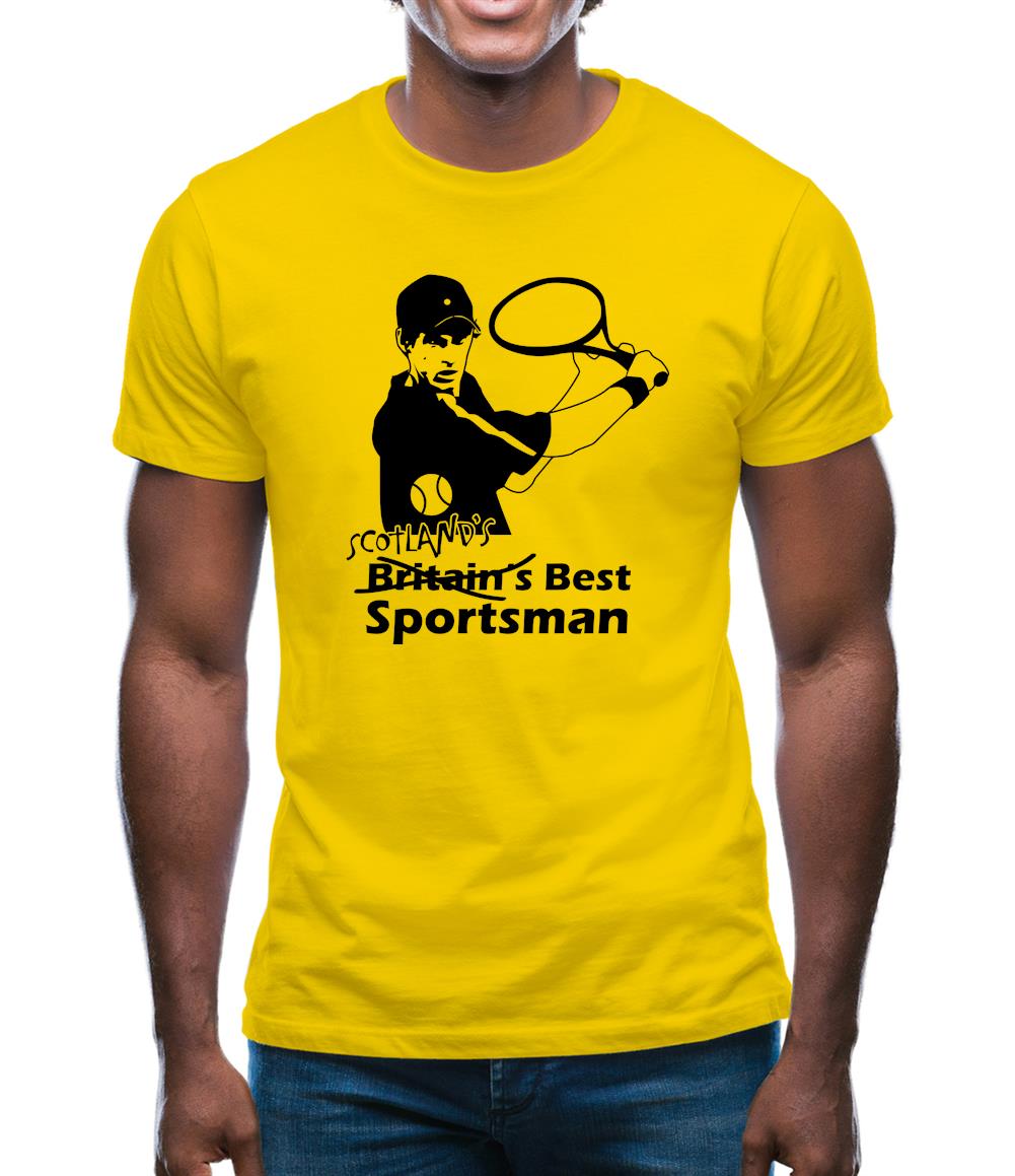 Andy Murray - Scotland's Best Sportsman Mens T-Shirt