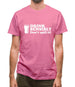 Drink Sensibly, Don't Spill It! Mens T-Shirt