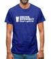 Drink Sensibly, Don't Spill It! Mens T-Shirt