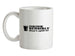 Drink Sensibly, Don't Spill It! Ceramic Mug