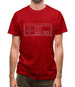 NES Joypad Mens T-Shirt