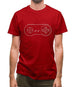 SNES Joypad Mens T-Shirt