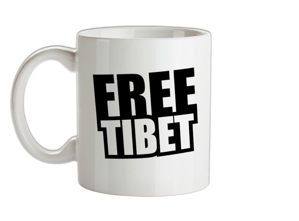 Free Tibet Ceramic Mug