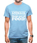 If God Didn't Want Us To Eat Animals, He Wouldn't Have Made Them From Food! Mens T-Shirt