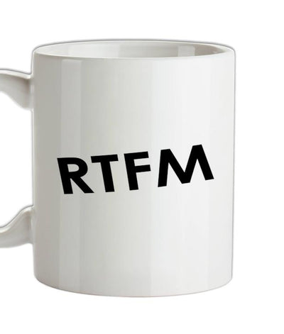 RTFM Ceramic Mug