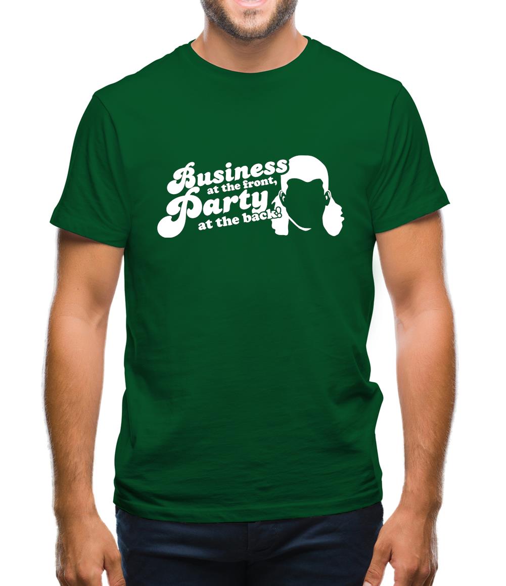 Business At The Front, Party At The Back! Mens T-Shirt