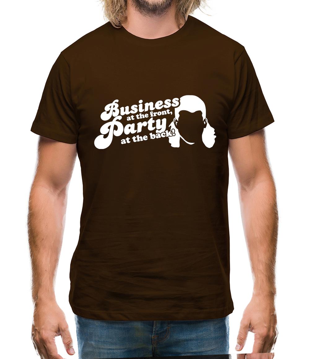 Business At The Front, Party At The Back! Mens T-Shirt