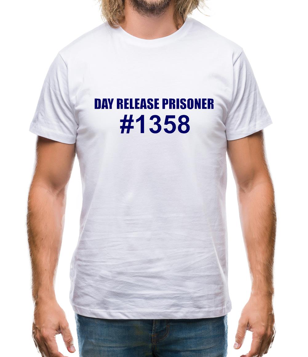 Day release prisioner #1358 Mens T-Shirt