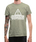 Warning I'm Not Listening Mens T-Shirt