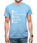 Basic Instructions Before Leaving Earth Mens T-Shirt