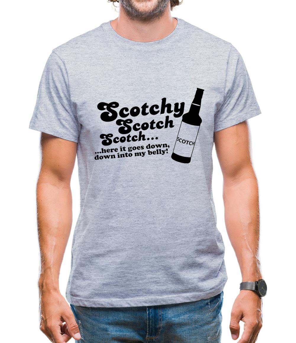Scotchy, Scotch, Scotch Mens T-Shirt