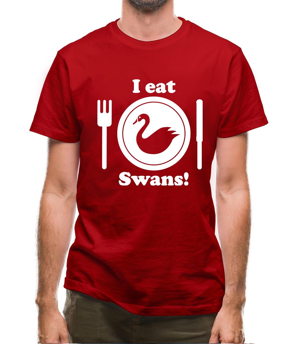 I Eat Swans! Mens T-Shirt