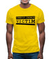 Credit Crunch Victim Mens T-Shirt