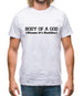 Body Of A God, Shame It's Buddha Mens T-Shirt