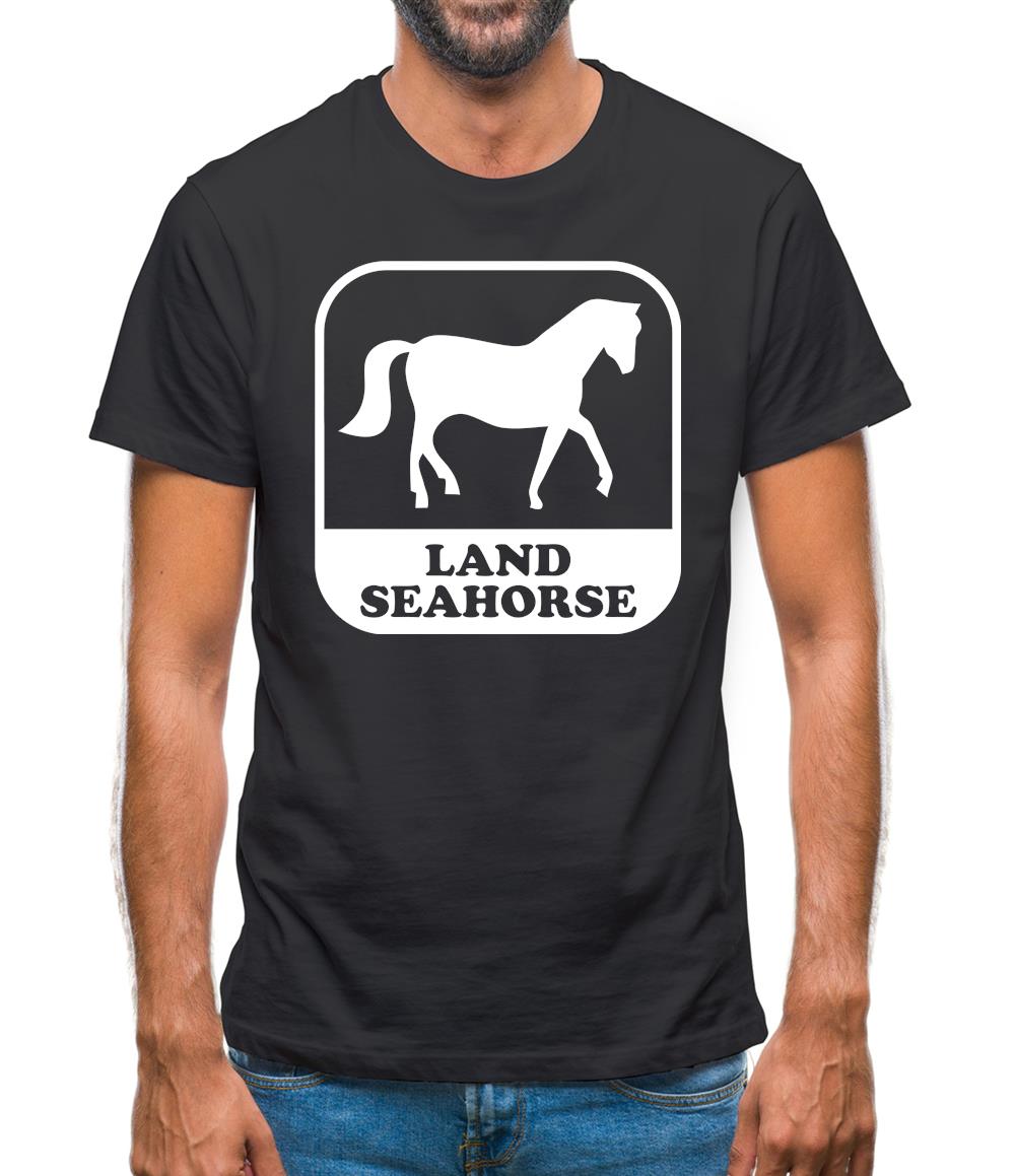 Land Seahorse Mens T-Shirt