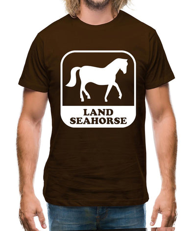 Land Seahorse Mens T-Shirt