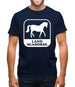 Land Seahorse Mens T-Shirt