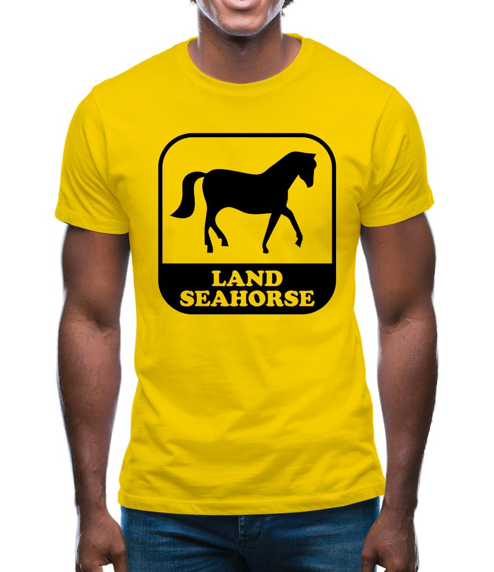 Land Seahorse Mens T-Shirt