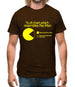 Pac-man Pie Chart Mens T-Shirt