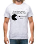 Pac-man Pie Chart Mens T-Shirt