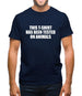 This t-shirt has been tested on Animals Mens T-Shirt
