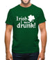 Irish I Were Drunk Mens T-Shirt