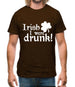 Irish I Were Drunk Mens T-Shirt