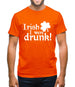 Irish I Were Drunk Mens T-Shirt