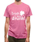 Irish I Were Drunk Mens T-Shirt