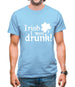 Irish I Were Drunk Mens T-Shirt