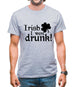 Irish I Were Drunk Mens T-Shirt