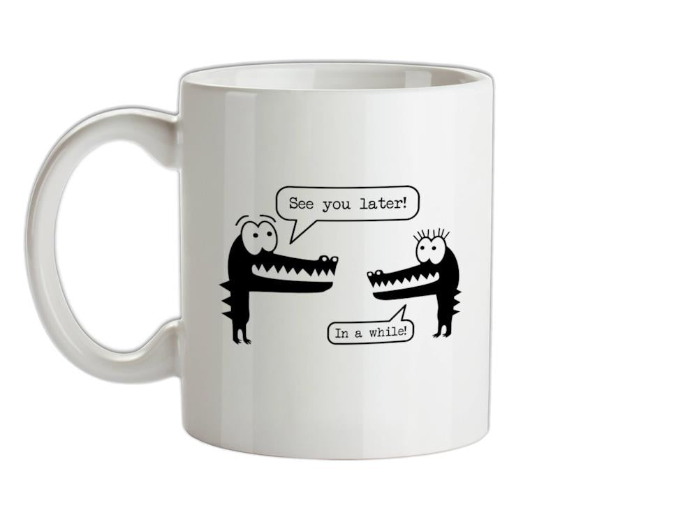 Crocodile & Alligator Ceramic Mug