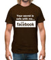 Your Secret Is Safe With Me And Facebook Mens T-Shirt