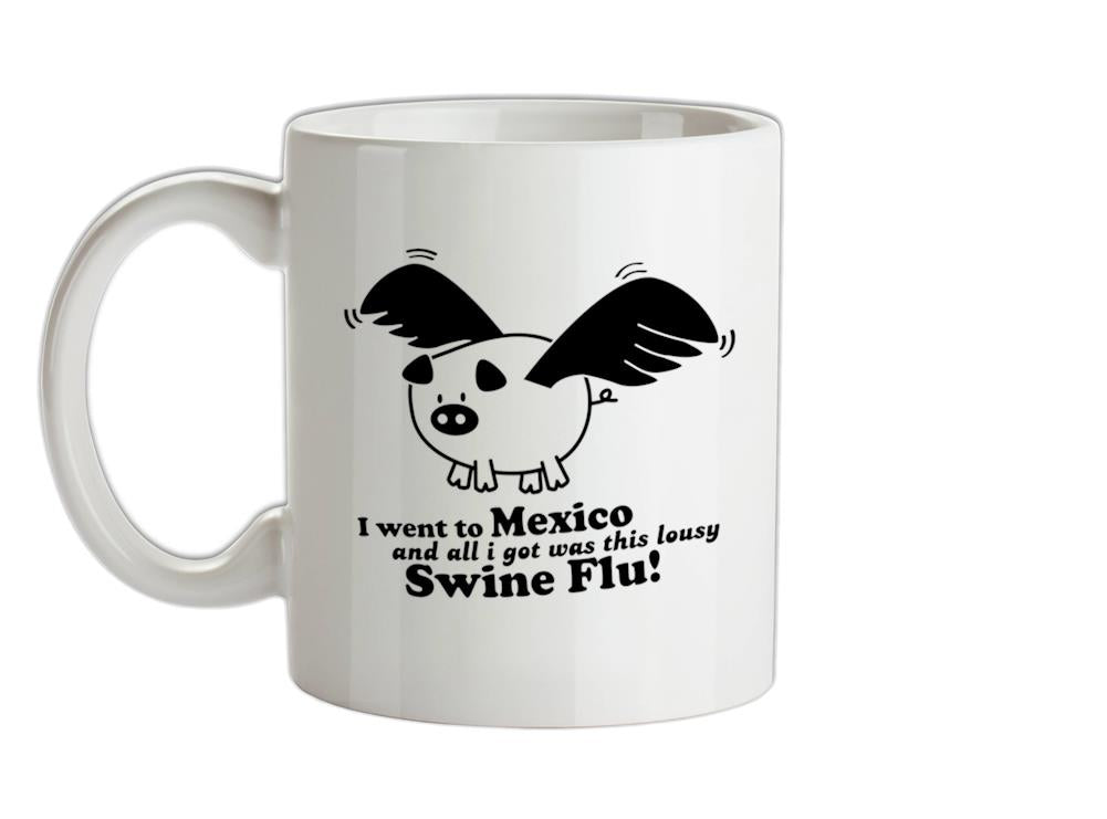 I Went To Mexico And All I Got Was This Lousy Swine Flu! Ceramic Mug
