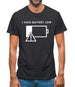 I Hate Battery Low Mens T-Shirt