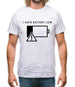 I Hate Battery Low Mens T-Shirt